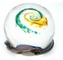 Green & Gold Galaxy Globe