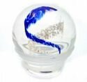 Ocean Blue Swirl Globe