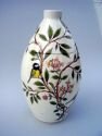 Great Tit Hand Painted Urn