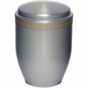 Puigcerda Silver Urn Leaf Pattern