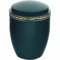 Samia Urn Green with decor