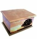 Sunset Ashes Casket