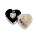 Silver/Gold Heart Keepsake