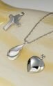 Silver Keepsake Pendants