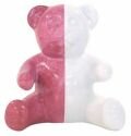 Pink Ceramic Teddy Urn