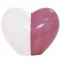 Pink Ceramic Heart Urn