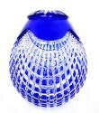 Caesar Crystal Cobalt Urn