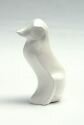 White Dog Urn