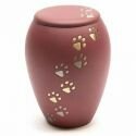 Pink Paw Pet Urn