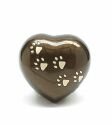 Brown Pet Heart Keepsake