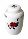 Red Rose Eco Urn