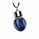 Azure Blue Glass Pendant