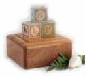 Letter Blocks Urn