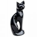 Black Cat Urn