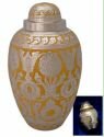 Egyptian Gold Cremation Urn