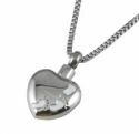 Stainless Steel Footprints Pendant